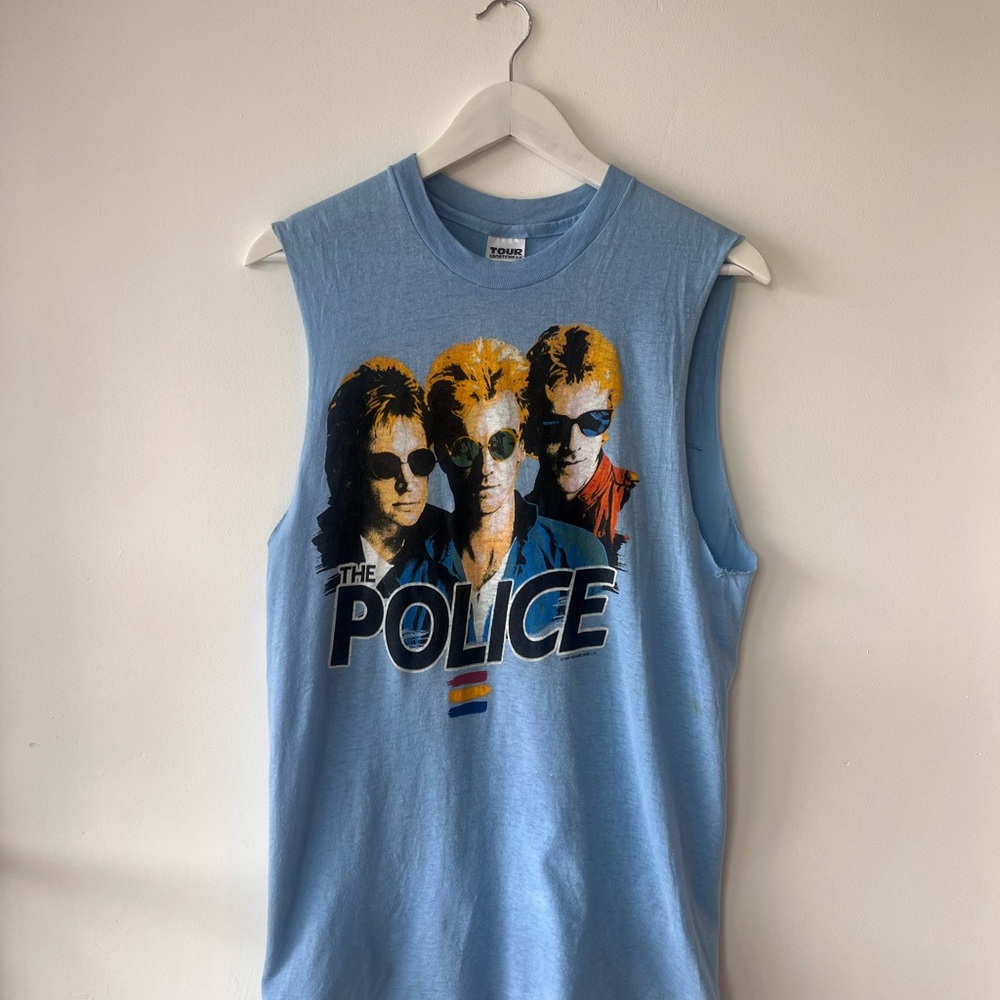 "The Police" Synchronicity Tour 1983 Vinatge Tank